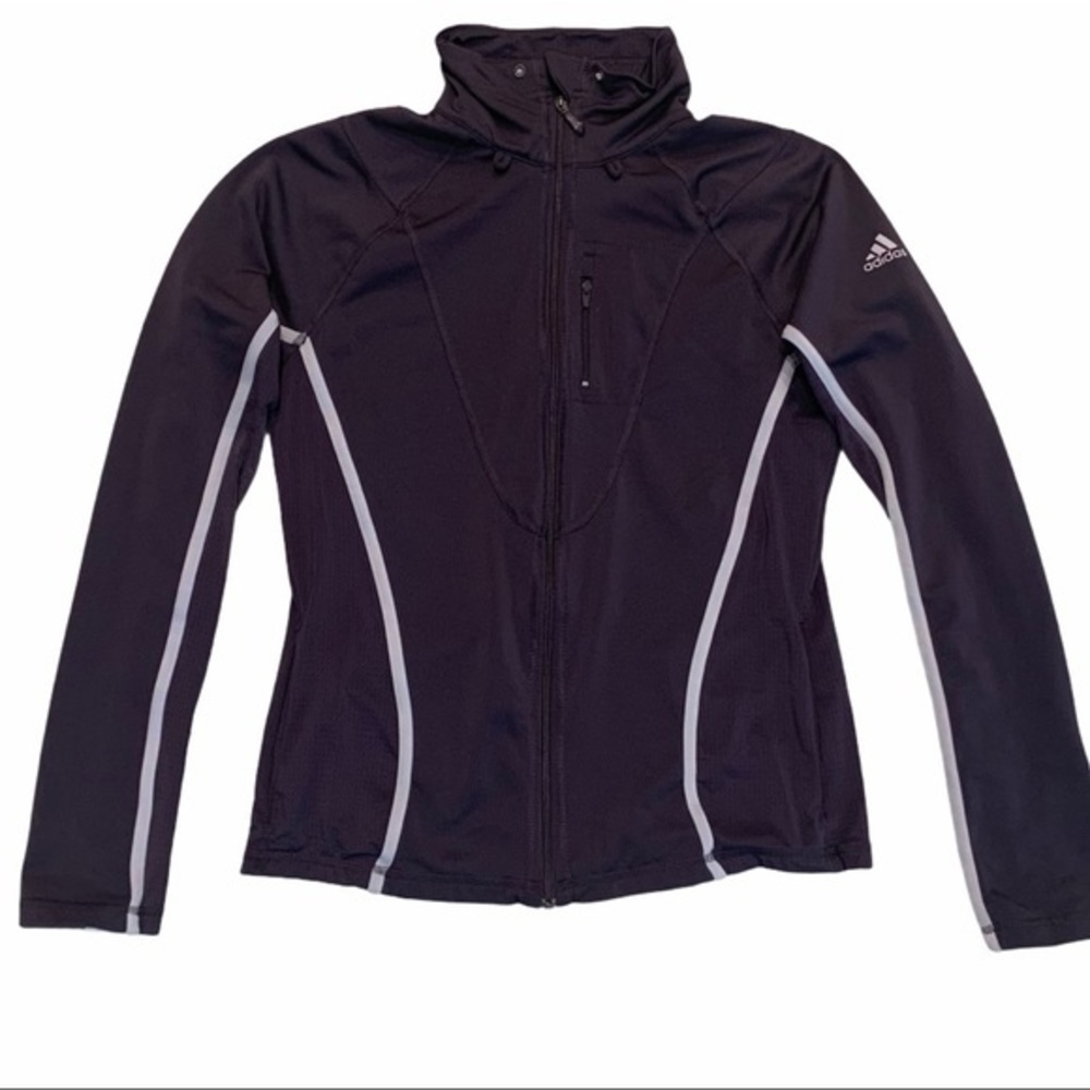 ADIDAS Clima365 Purple Zipper Athletic Jac…